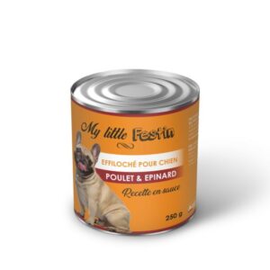 My Little Festin Chien Sauce Poulet & Épinards