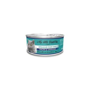 My Little Festin Chat Bouillon Thon & Sardine – 10 g