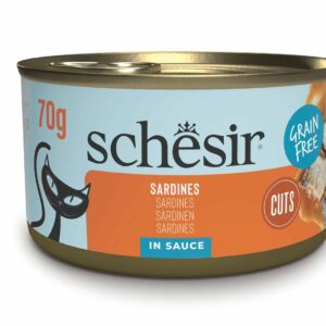 Schesir Sardine grillé morceaux 70g – Chat