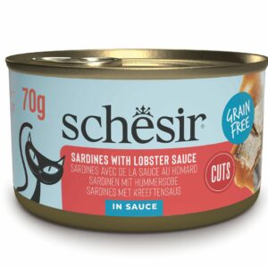 Schesir Sardine et hareng grillé morceaux 70g – Chat