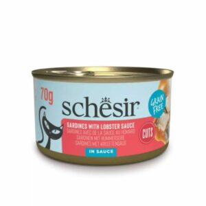 Schesir Sardine et hareng grillé pâté 70g – Chat