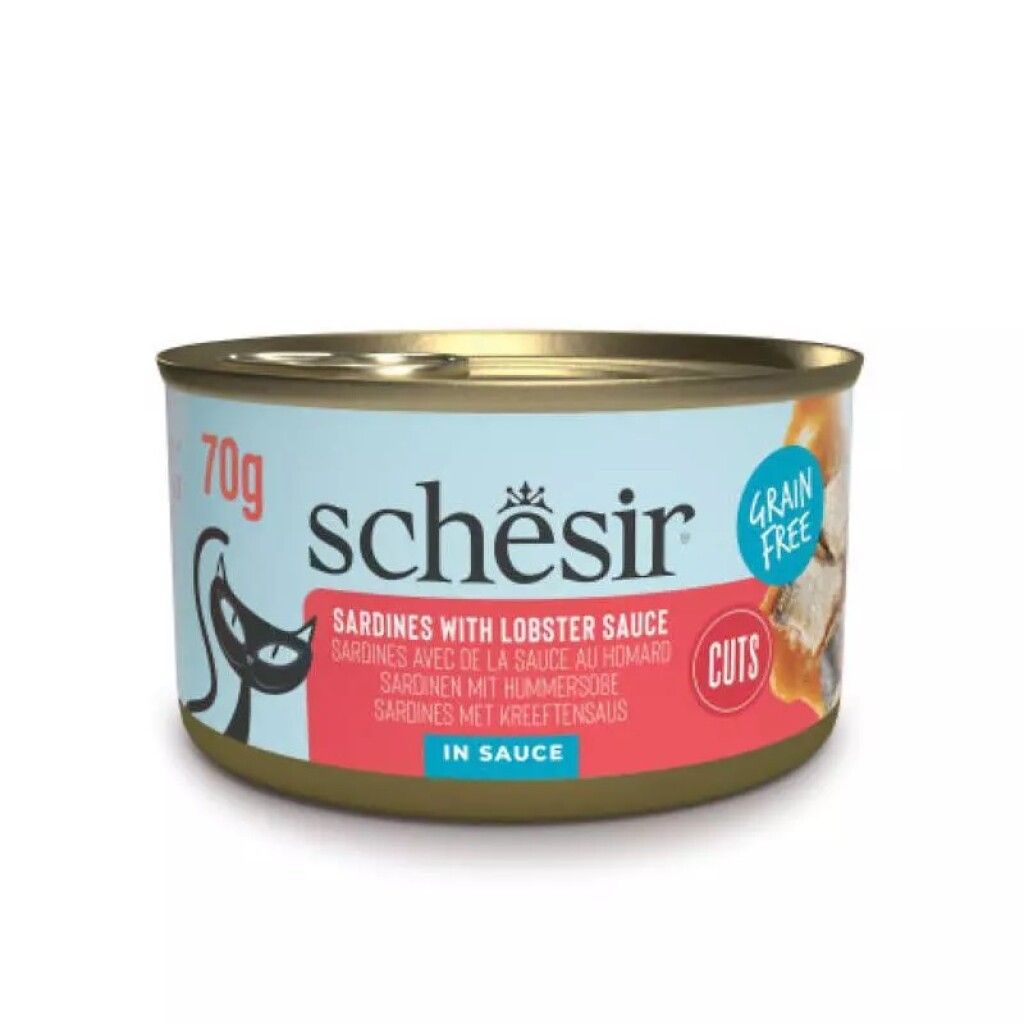 Schesir Sardine et hareng grillé pâté 70g – Chat