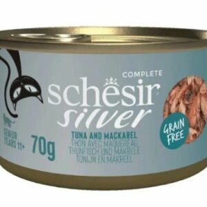 Schesir Thon et maquereau Silver 70g – Chat