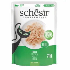 Schesir Poulet en gelée sachet 70g – Chat