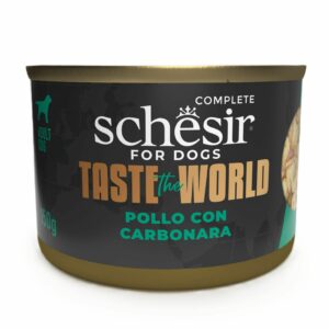 Schesir Poulet et poulet carbonara en sauce 150g – Chien