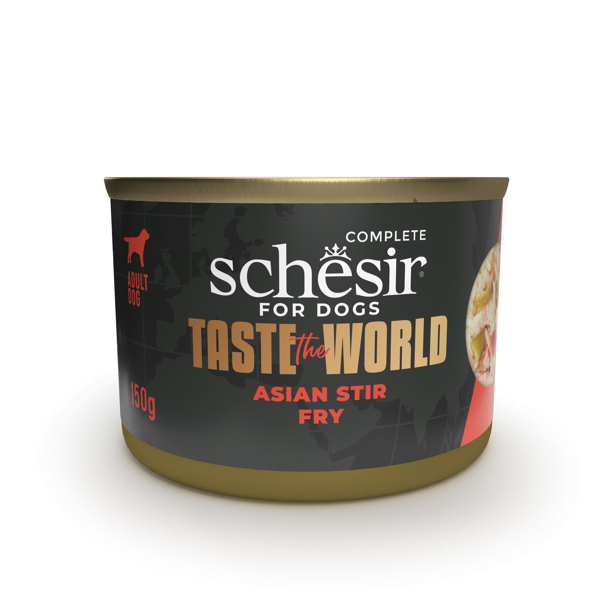 Schesir Asian et stir et fry en sauce 150g – Chien