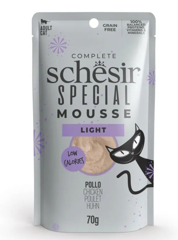 Schesir Light spécial 70g – Chat