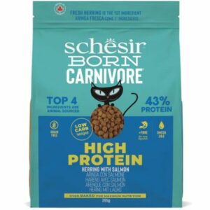 Schesir Hareng et saumon croquettes – Chat