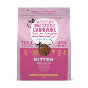 Schesir Poulet et œuf Baby – Chat