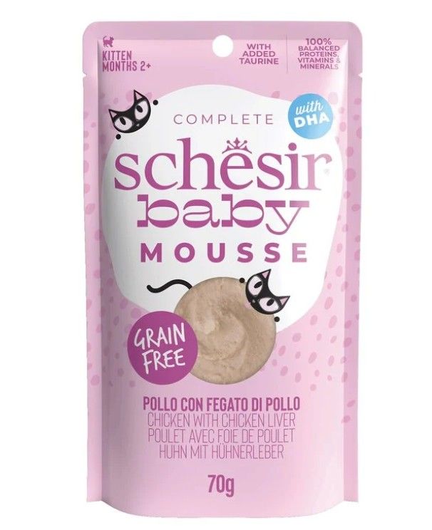 Schesir Poulet Baby 70g – Chat