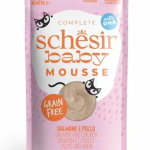 Schesir Saumon Baby 70g – Chat