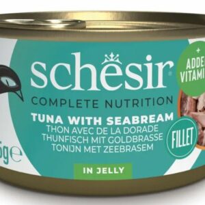 Schesir Thon et dorade en gelée 85g – Chat