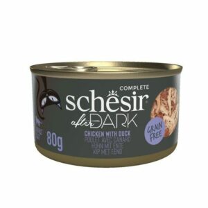 Schesir Poulet et canard After Dark 80g – Chat