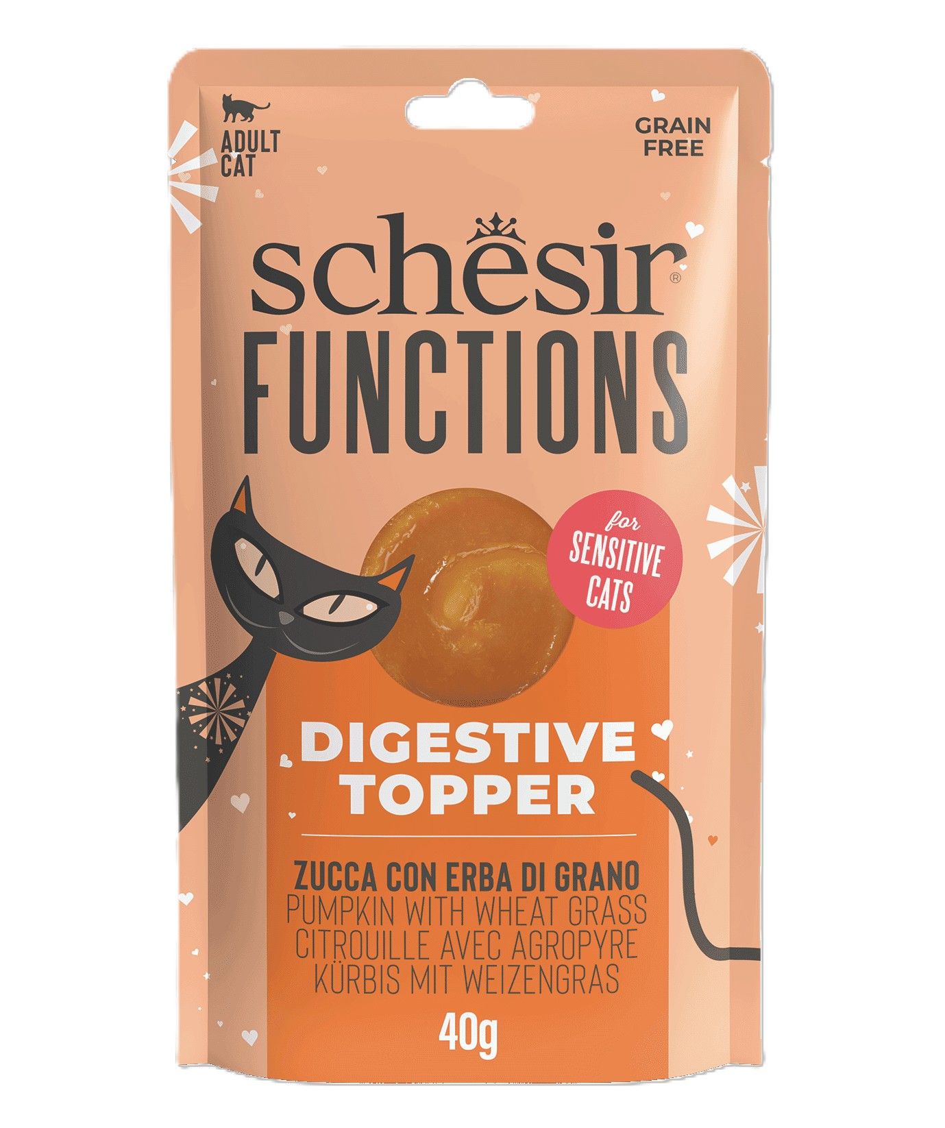 Schesir Topper fonctionnel 40g – Chat