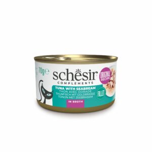 Schesir Thon et daurade en bouillon – Chat