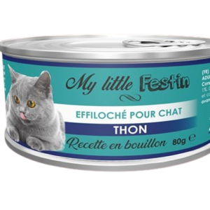 My Little Festin Chat Bouillon Thon – 80 g