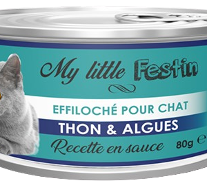 My Little Festin Chat Sauce Thon & Algues – 80 g