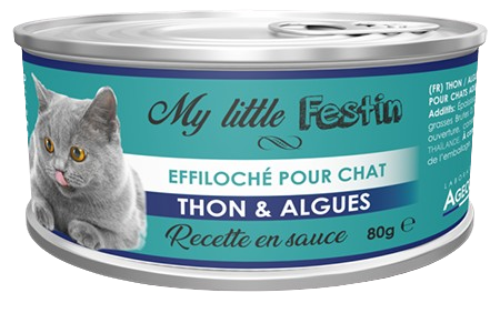 My Little Festin Chat Sauce Thon & Algues – 80 g