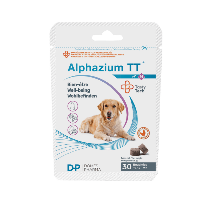 Alphazium TT M bouchées apaisantes chien et chat
