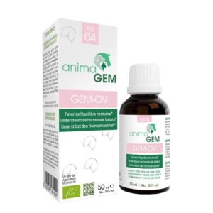 AnimaGem GEM-OV gemmothérapie confort femelles chienne chatte jument flacon 15 ml 50 ml