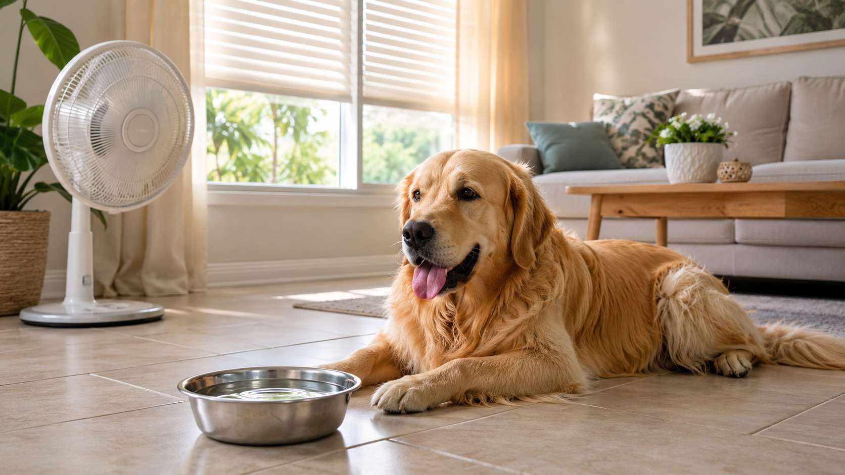 Protéger son chien lors de canicule