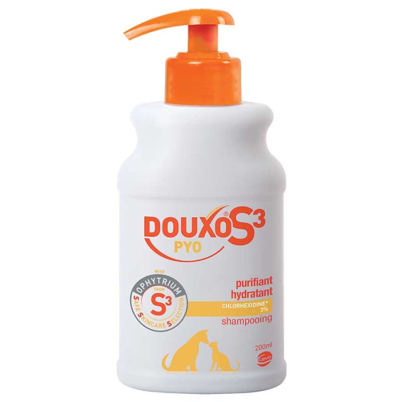 Douxo S3 Pyo shampooing purifiant 200 mL chien et chat