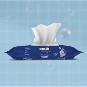 Douxo Spa Lingettes Ultra-Safe Chien et Chat (boîte de 100)