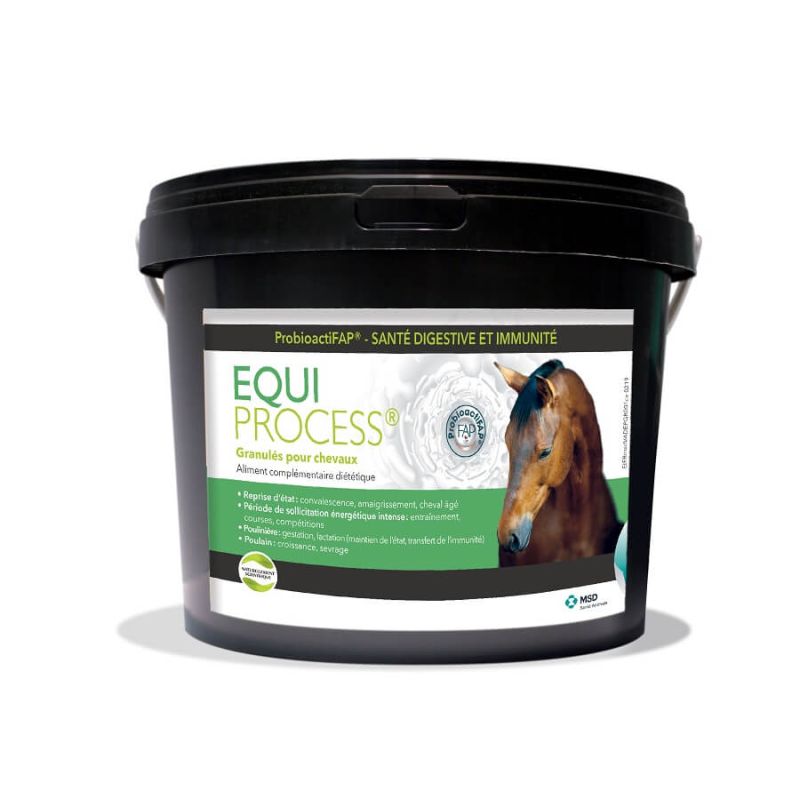 Equi Process granulés seau 5 kg santé digestive du cheval