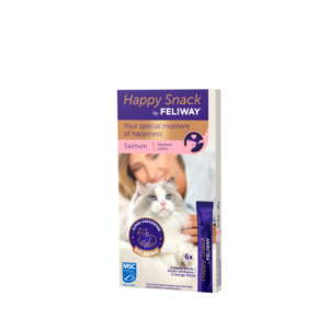 Happy Snack by Feliway Friandises Saumon Chat 6x15g