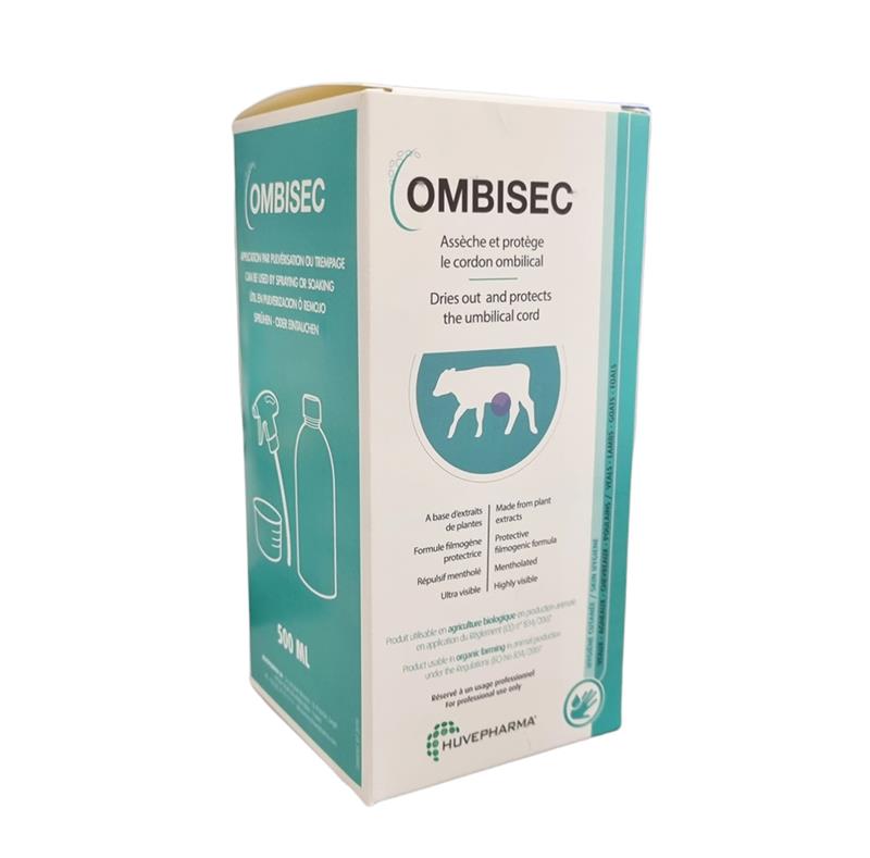 Ombisec spray 500 mL assèche et protège le cordon ombilical