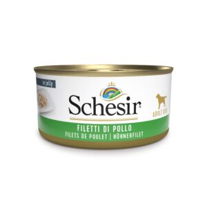 Schesir Gelée filets de poulet 150g – Chien
