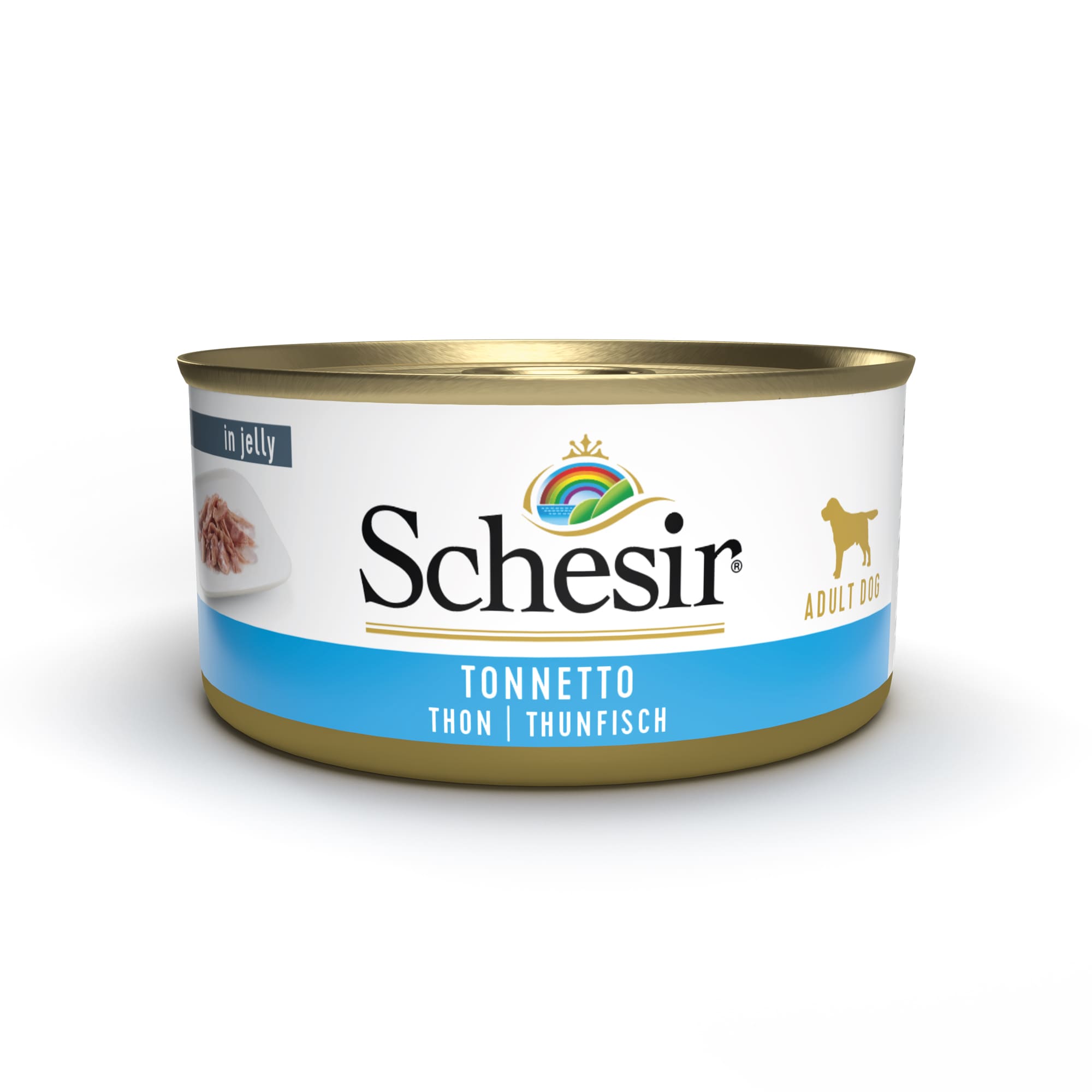 Schesir Gelée thon 150g – Chien