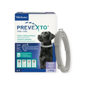 Virbac Prevexto collier antiparasitaire grand chien plus de 8 kg