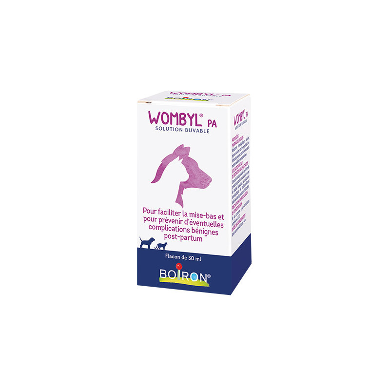 Wombyl PA Boiron solution buvable 30 mL mise bas