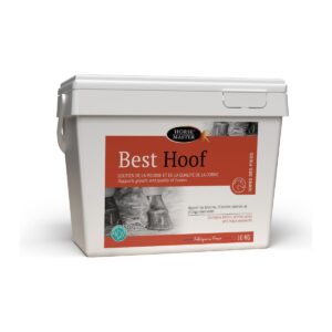 Seau de Horse Master Best Hoof 10 kg, granulés à la biotine pour la corne du cheval