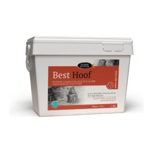 Seau de Horse Master Best Hoof 2 kg, granulés à la biotine pour la corne du cheval