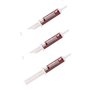 Lot de 3 seringues orales de 15 ml de Bonutron Start Audevard pour poulain nouveau-né