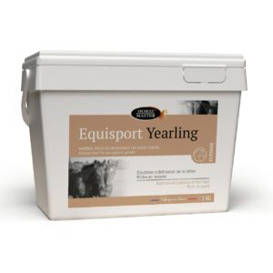 Seau de 3 kg d'Equisport Yearling Horse Master, complément minéral pour yearling en croissance