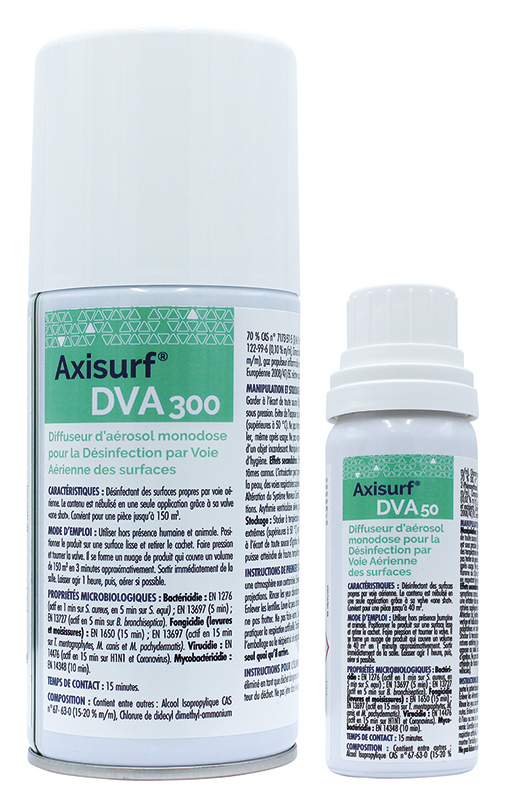 Gamme Axisurf DVA Monodose 50 et 300 mL Axience