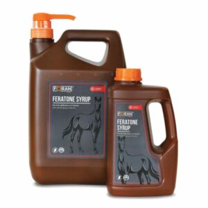 Bidons Foran Feratone Syrup, sirop au fer pour cheval