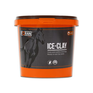 Seau Foran Ice-Clay, argile rafraîchissante prête à l'emploi pour les membres du cheval