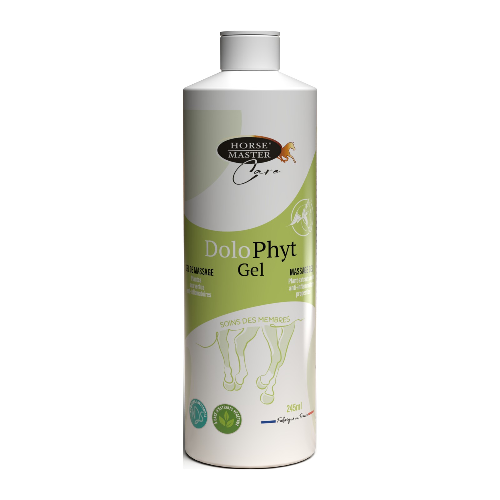Dolophyt Gel Horse Master 245 ml – gel de massage pour cheval