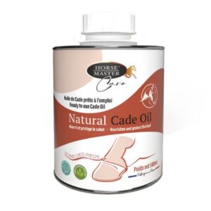 Horse Master Natural Cade Oil huile de cade et ricin 500 mL pour sabots de cheval