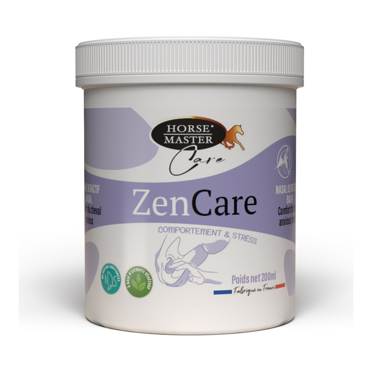 Horse Master Zen Care baume olfactif 200 mL pour cheval