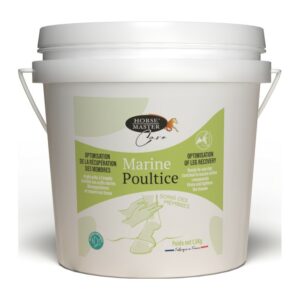 Marine Poultice Horse Master – seau de 1,5 kg, argile prête à l'emploi pour cheval