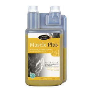 Muscle Plus Horse Master – flacon doseur de 1 L, complément liquide pour cheval