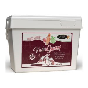 Nutri Sweet Horse Master – seau de 3 kg, friandises multi-saveurs pour cheval