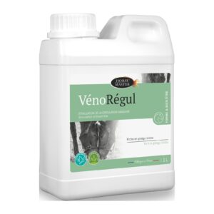 Vénorégul Horse Master – bidon de 1 L, solution buvable à base de ginkgo biloba pour cheval